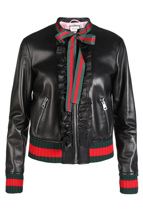 gucci belt with leather jaket